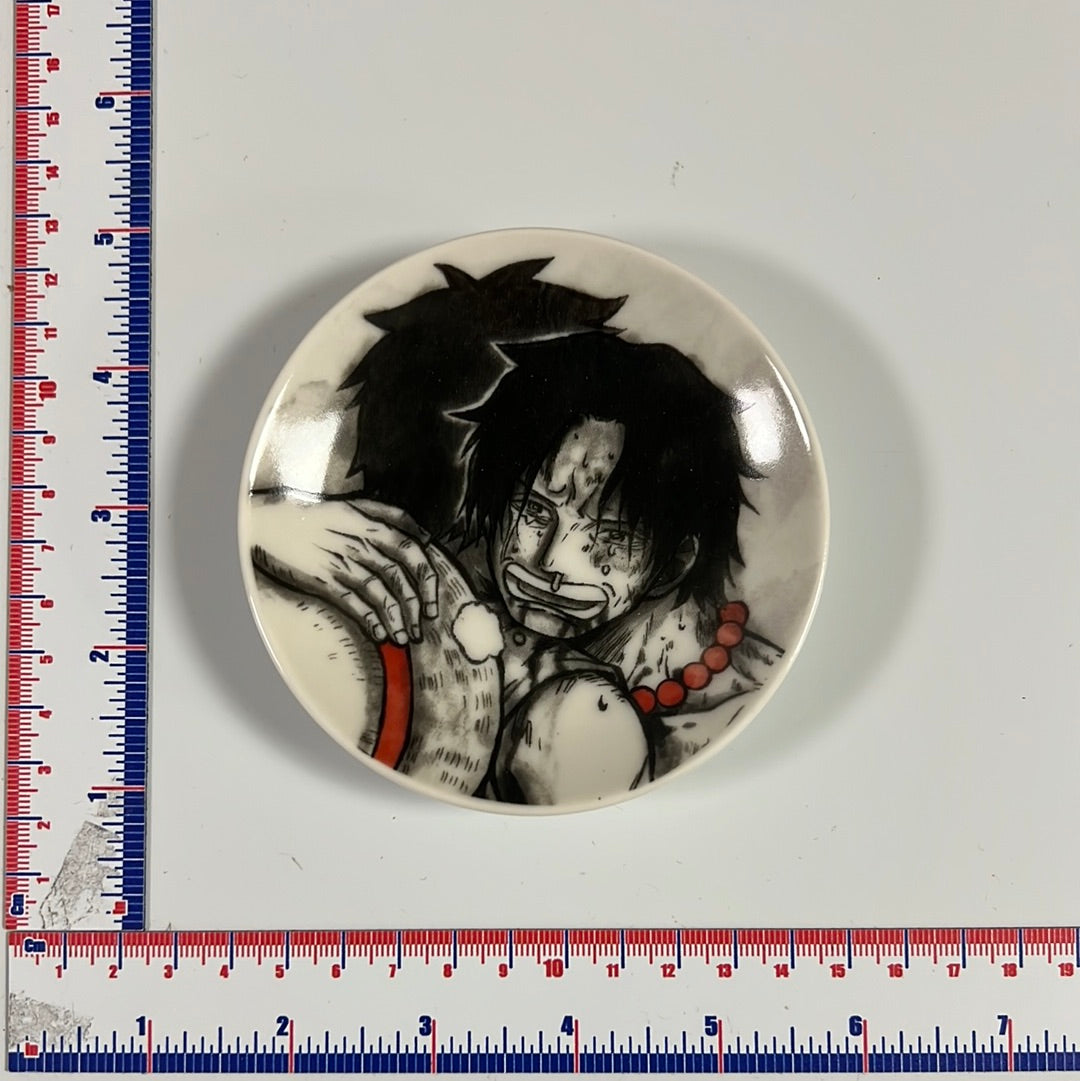 One Piece Luffy & Ace Anime Plate