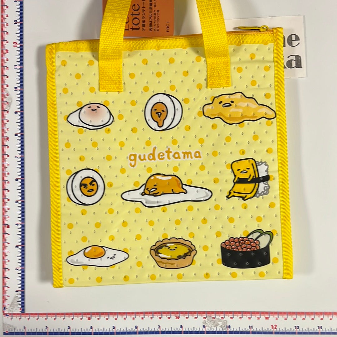 Sanrio Gudetama Insulated Lunch Tote Bag Anime Zakka