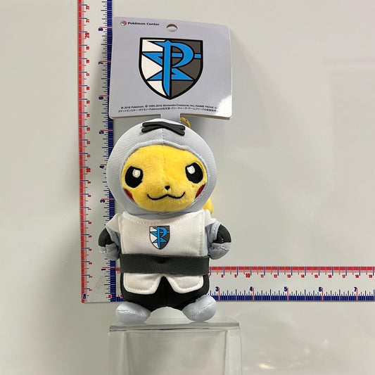 Pokemon Center Original Plush Doll Mascot Member Pikachu Plasma Keychain