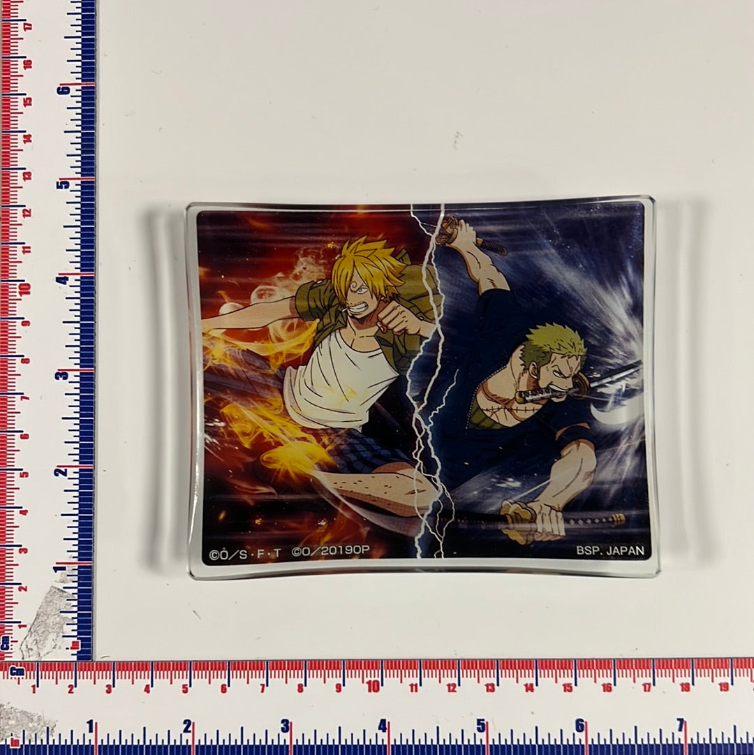 One Piece Zoro & Sanji Anime Plate