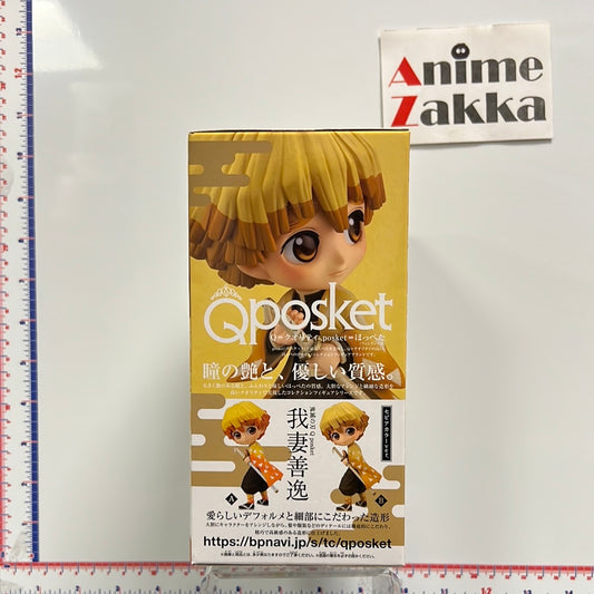 Demon Slayer Zenitsu Qposket Figurine