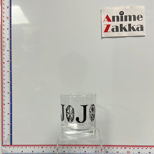 Jojo's Stone mask logo Glass