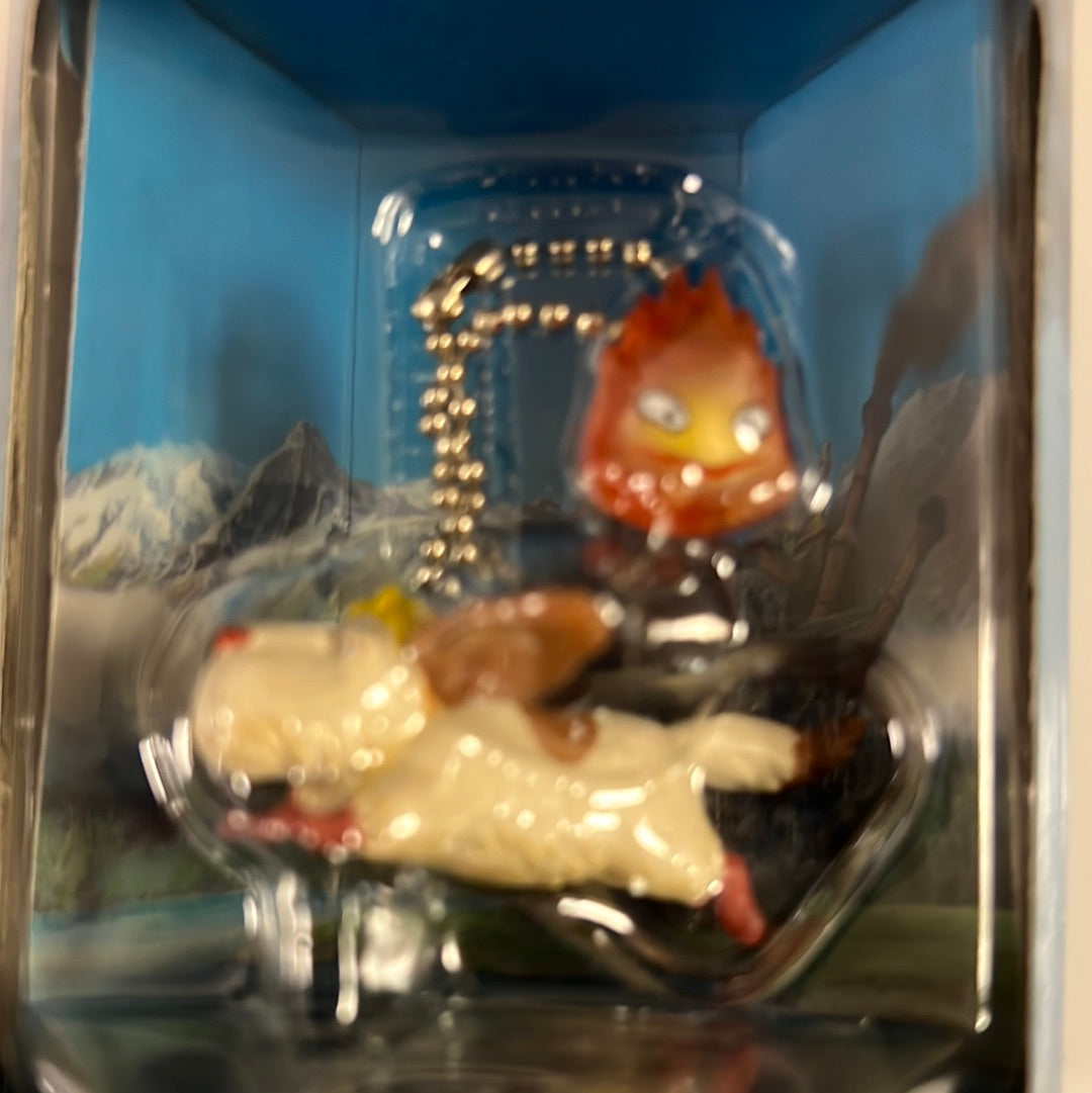 Howl's Moving Castle [RARE] Heen + Calcifer Keychain