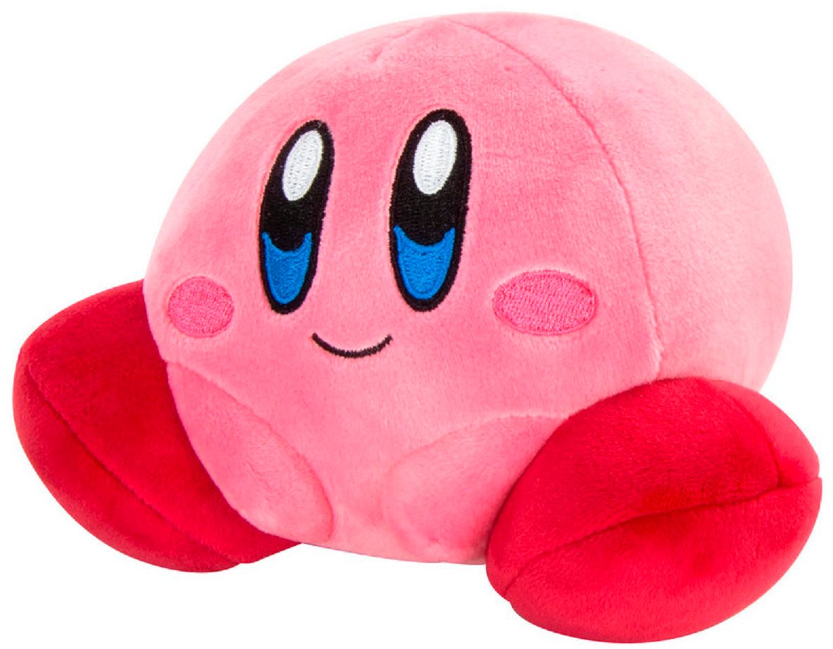 Jumbo Kirby with Yamper plush combo